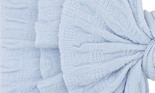 Baby Bling Waffle Knit Headband In Blue