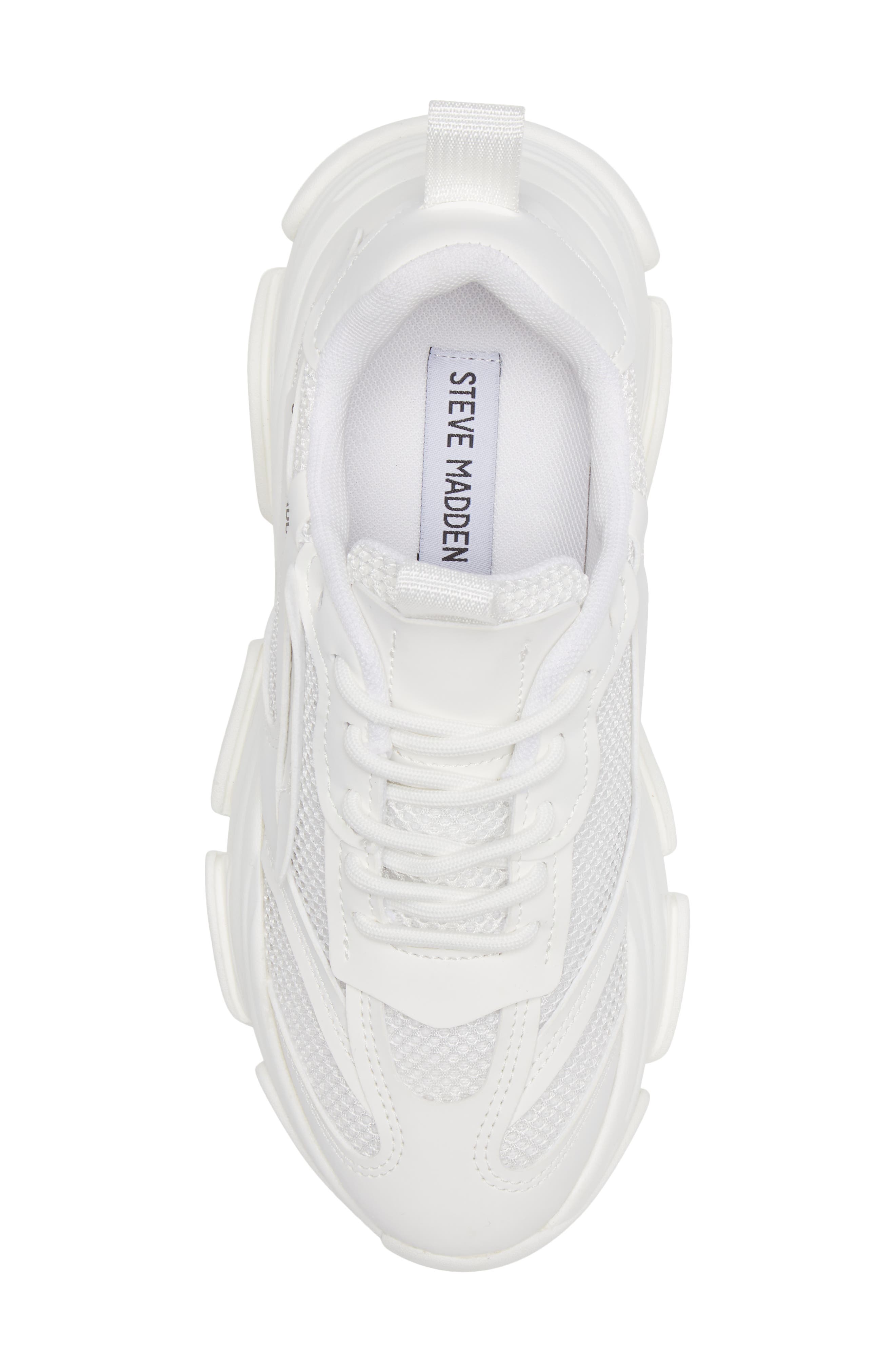 Steve Madden Possession Sneaker, Alternate, color, White