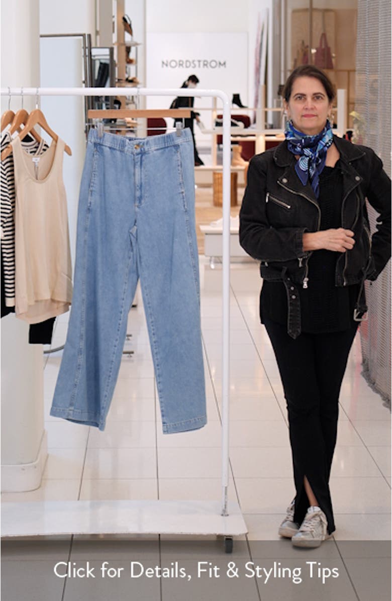 Rumi High Waist Wide Leg Jeans, sales video thumbnail