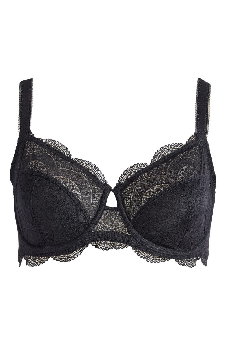 Simone Perele Karma Full Cup Underwire Bra, Main, color, Black