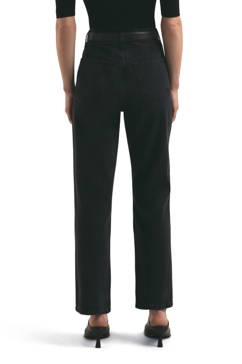 The Otto Super High Waist Boyfriend Jeans, Alternate, color, ASPHALT