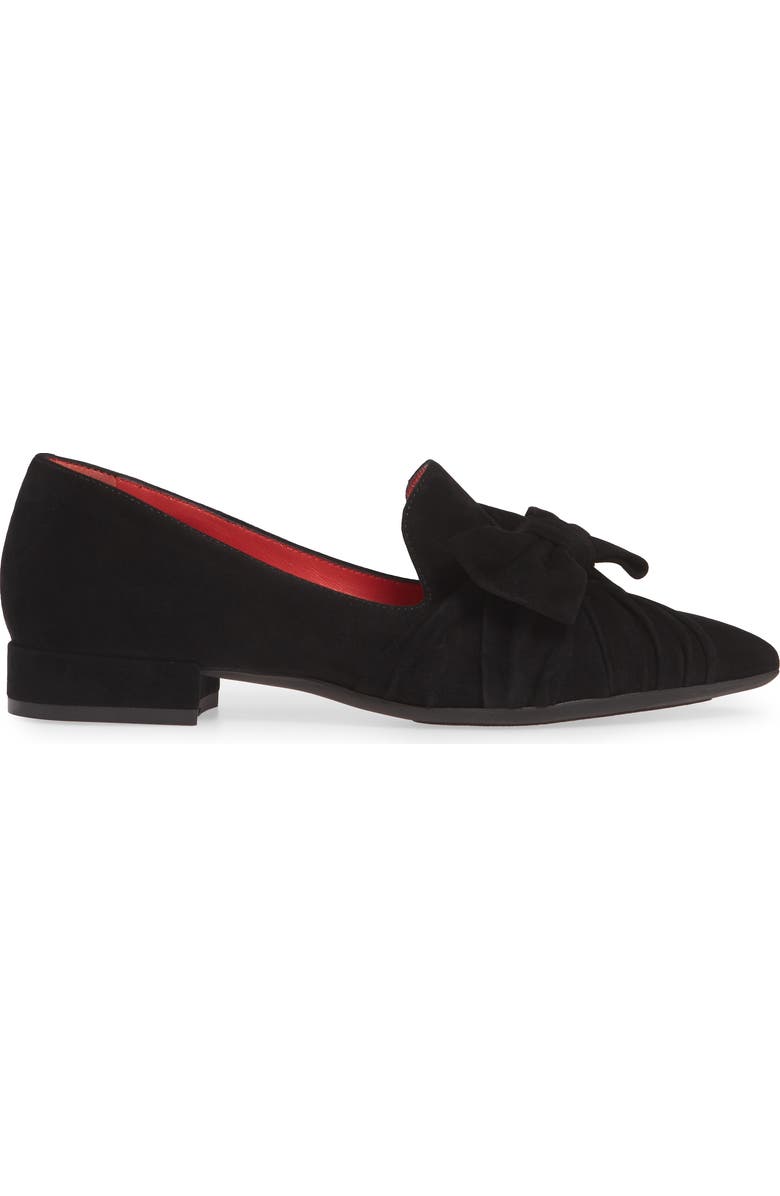 Pas de Rouge Janet Bow Flat, Alternate, color,