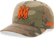 AMIRI MA Outline Camo Snapback Ball Cap