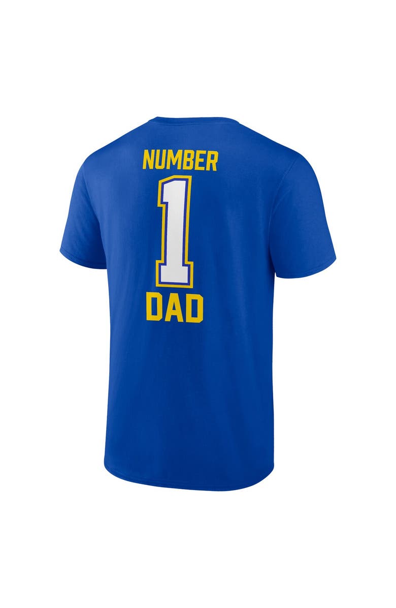 FANATICS Men's Fanatics Branded Royal Los Angeles Rams Father's Day T-Shirt, Alternate, color, Royal