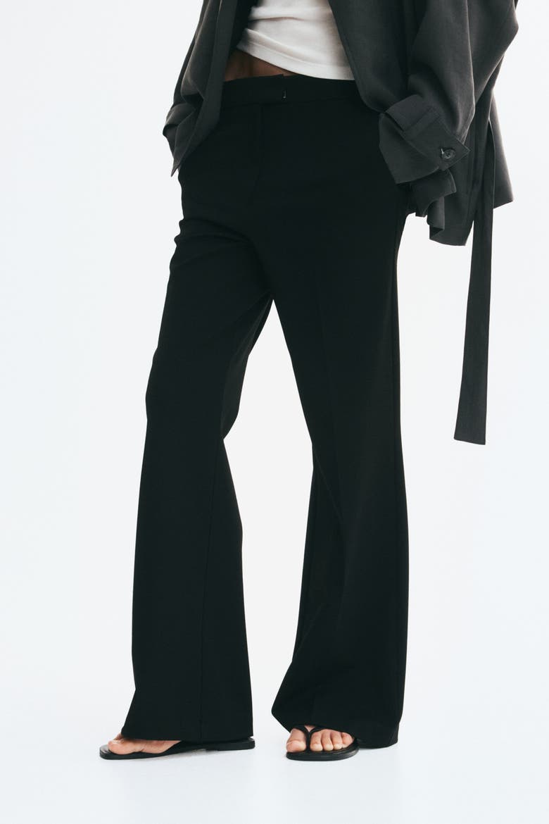 Bootcut Pants, Alternate, color, Black