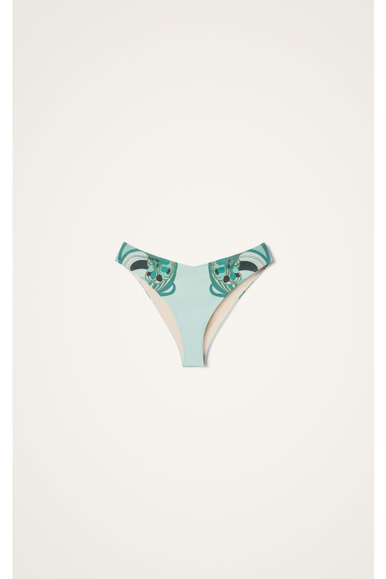 Mirage Bottom, Alternate, color, Blooming Tulip Placée Menta