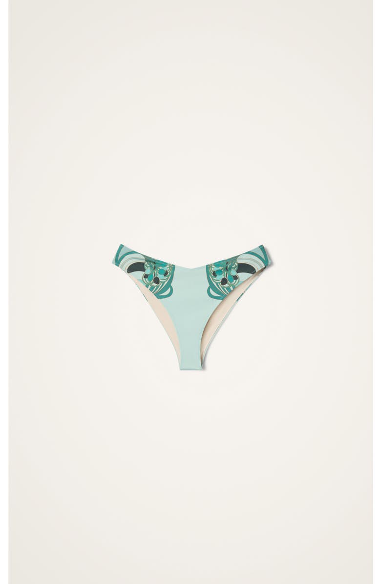 La DoubleJ Mirage Bottom, Alternate, color, Blooming Tulip Placée Menta