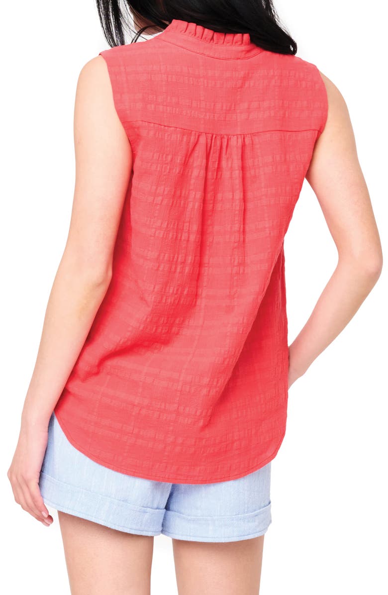 GIBSONLOOK Cameron Cotton Gauze Tank Top, Alternate, color, Hibiscus