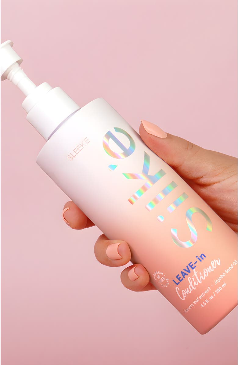 SLEEKE HAIR Silk'e Leave-in Conditioner, Alternate, color, White With Pink Gradient
