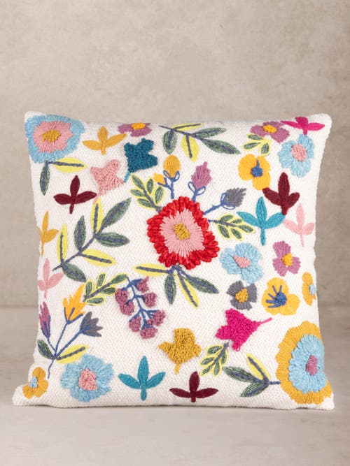 Gauri Kohli Lisbon Throw Pillow Cover In Multi