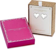 Christian Siriano New York Heart Button Stud Earrings