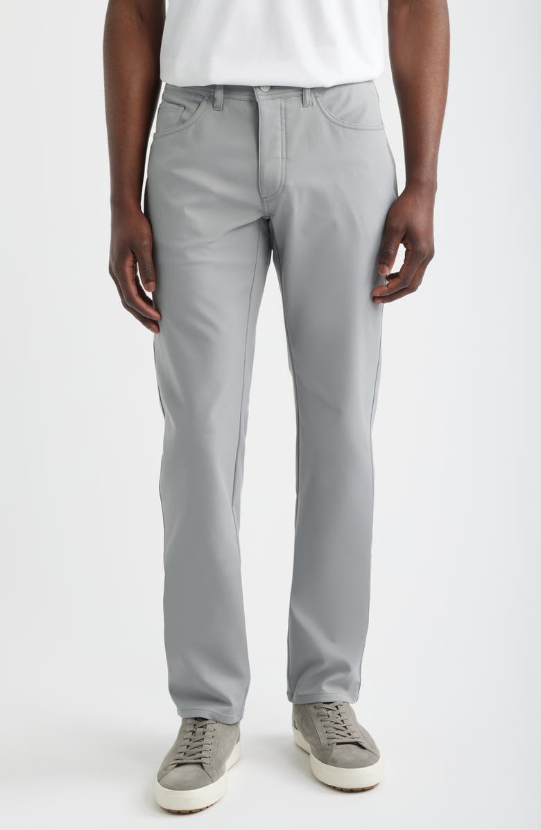 Scott Barber Sonoma Twill Five-Pocket Pants, Main, color, Silver