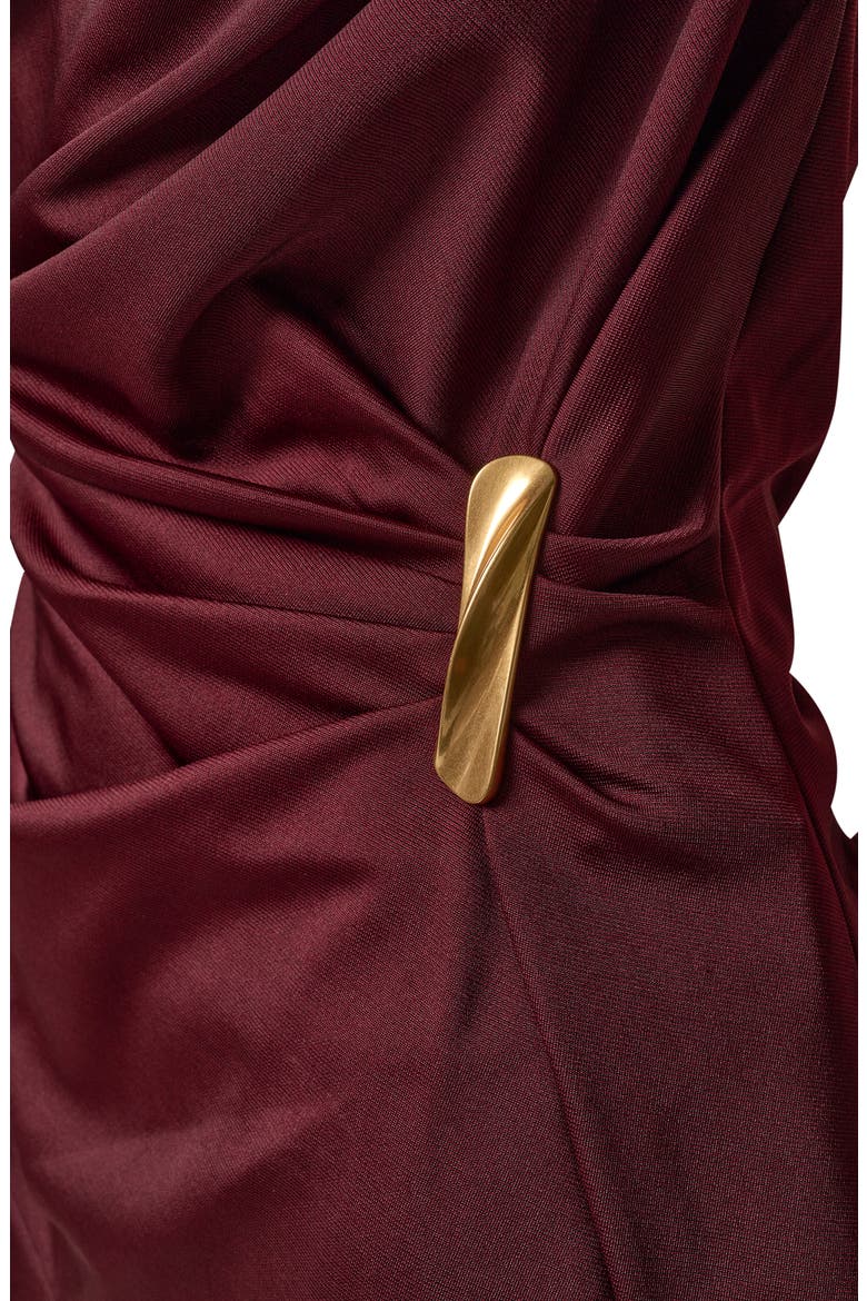 Cowl Neck Sleeveless Top, Alternate, color, BLK CHERRY