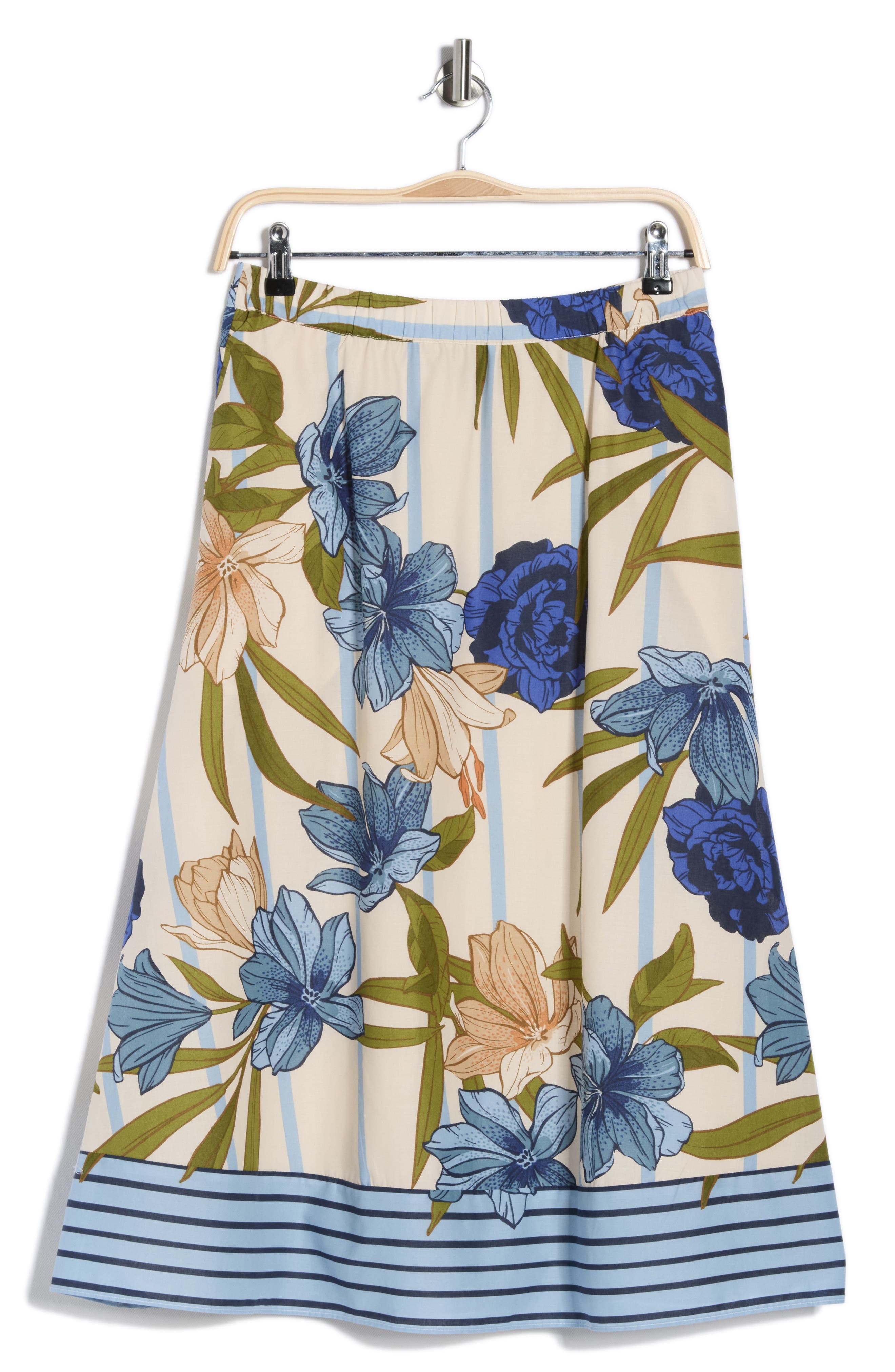 Scotch & Soda Belted High Waist Wide Leg Jeans