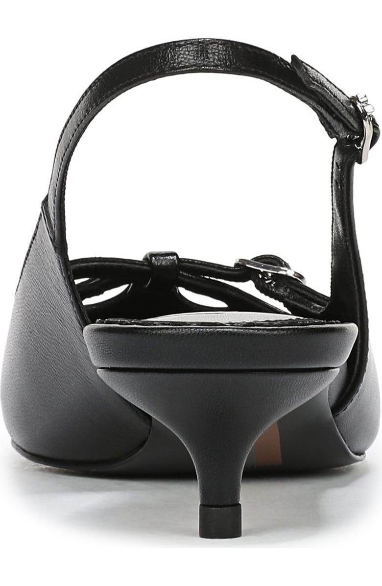 Sam Edelman Fauna Kitten Heel Slingback Pump, Alternate, color, Black