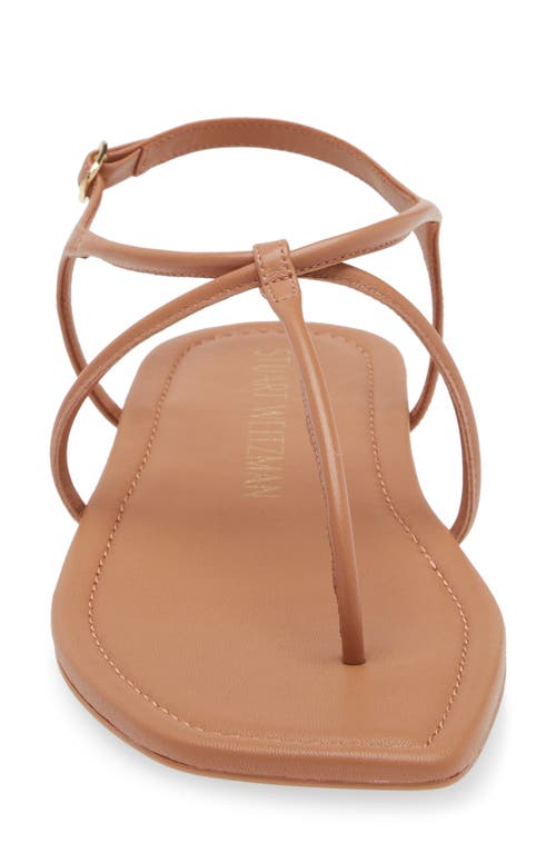 Stuart Weitzman Matilda Sandal In Tan