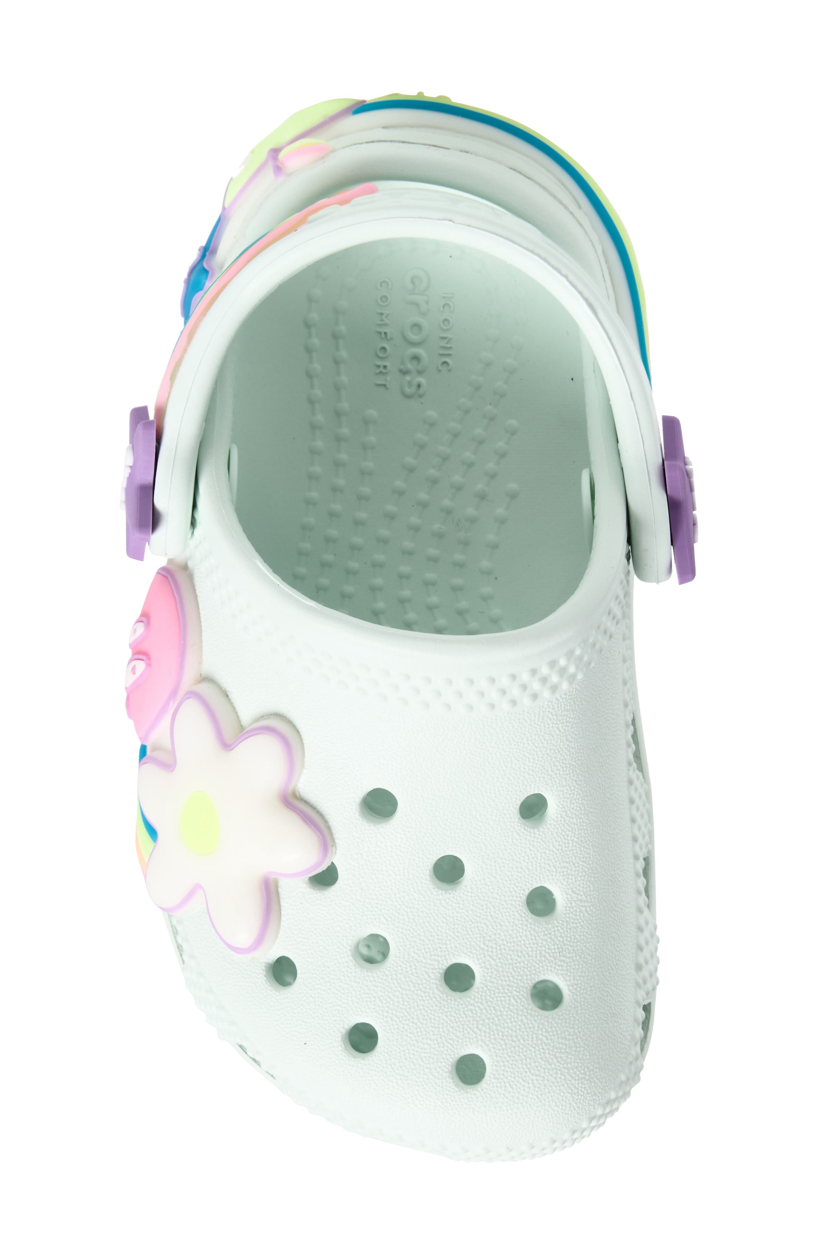 Kids' Classic Dream Lights Clog, Alternate, color, RETRO ICE