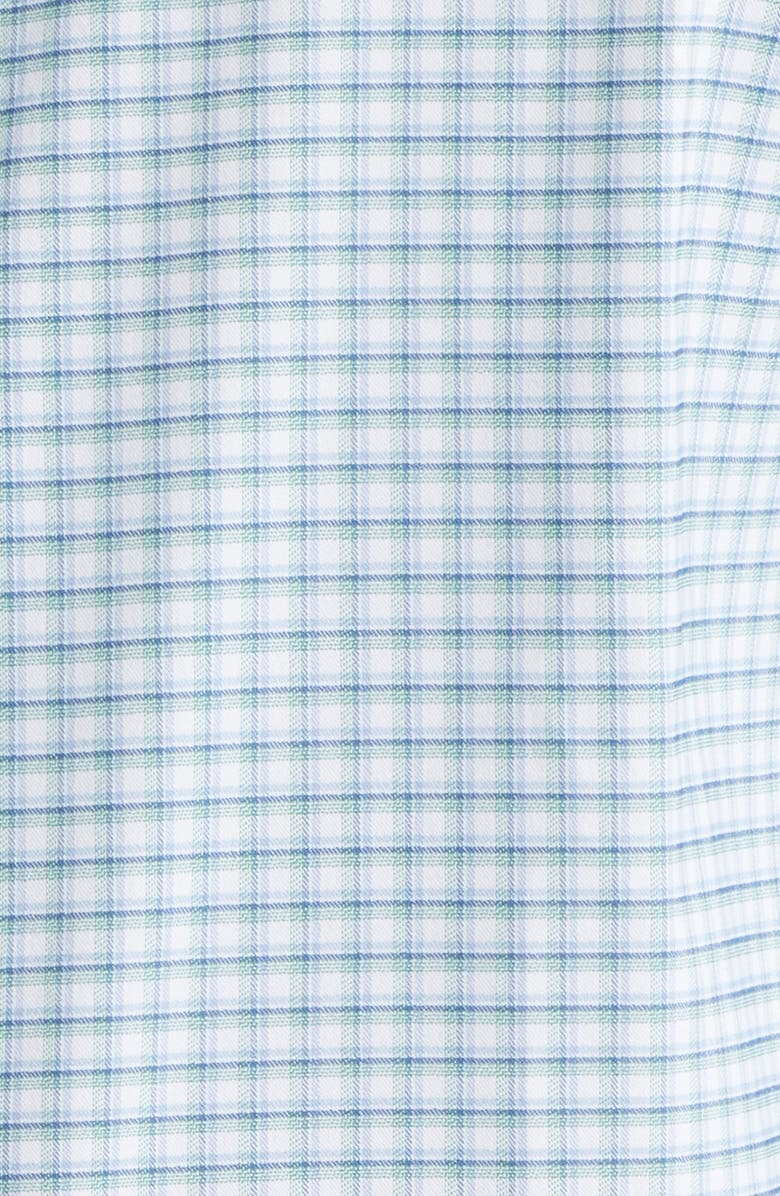 Peter Millar Gregory Performance Twill Button-Down Shirt, Alternate, color, Windsor Blue