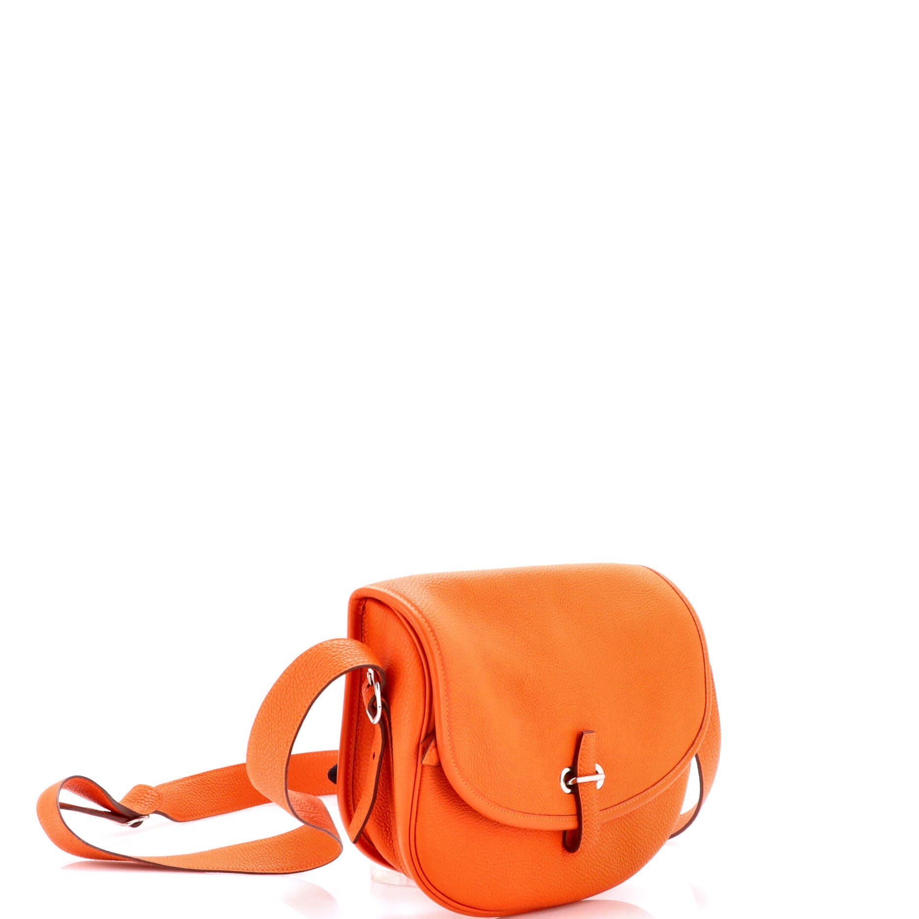 Pre-Owned Hermes Balle de Golf Shoulder Bag Clemence, Alternate, color, Orange H