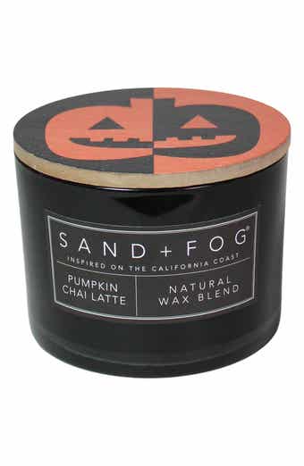 Pumpkin Chai Latte Black Jack-o'-Lantern Candle