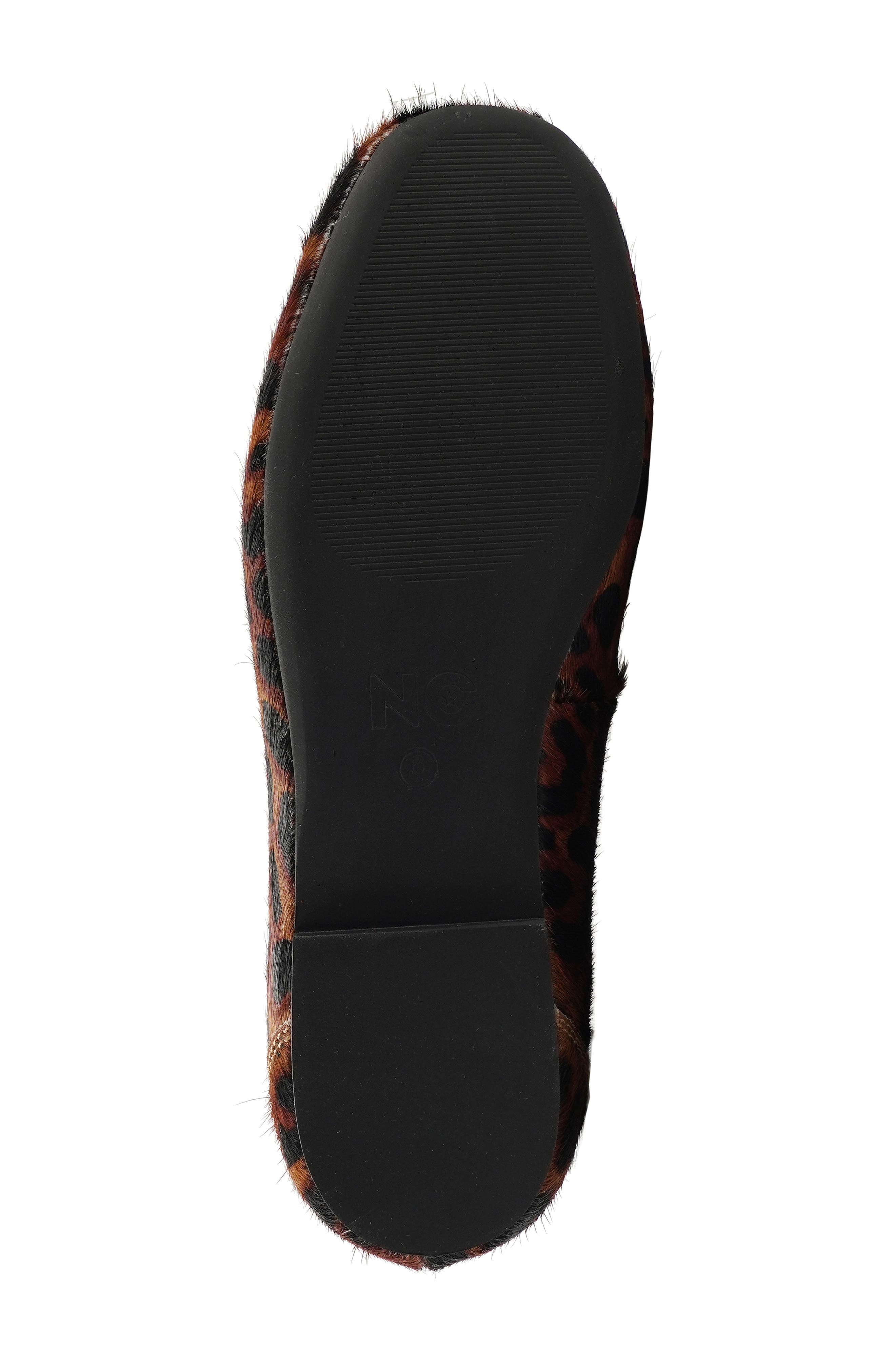 National Comfort Shell Suede Loafer, Alternate, color, Leopard Calf Hair