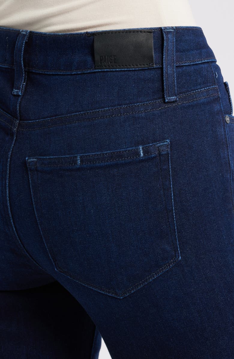 PAIGE Cindy High Waist Crop Straight Leg Jeans, Alternate, color, Elevated