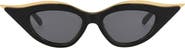 Valentino 49mm Cat Eye Sunglasses