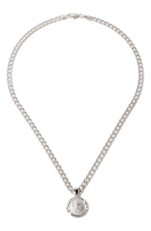 Child of Wild The Cupid Necklace in Silver 