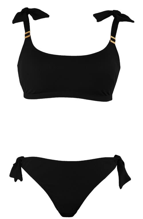 Cache Coeur Maternity Bikini Porto Vecchio In Black