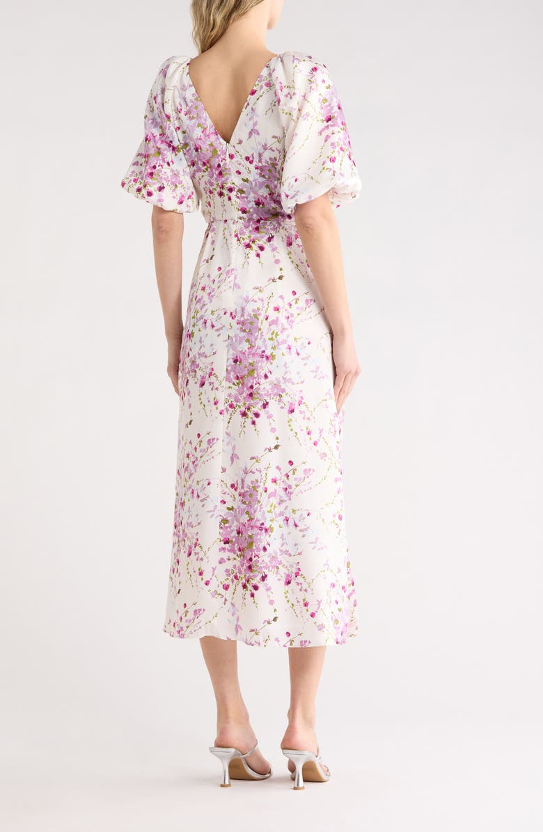 Cinq à Sept Brenton Midsummer Bloom Dress, Alternate, color, Ivory Multi