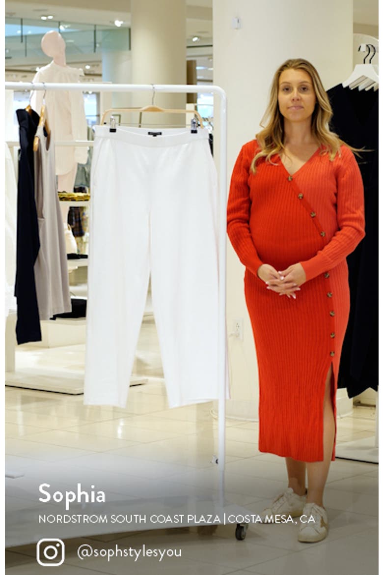 Ankle Wide Leg Pants video