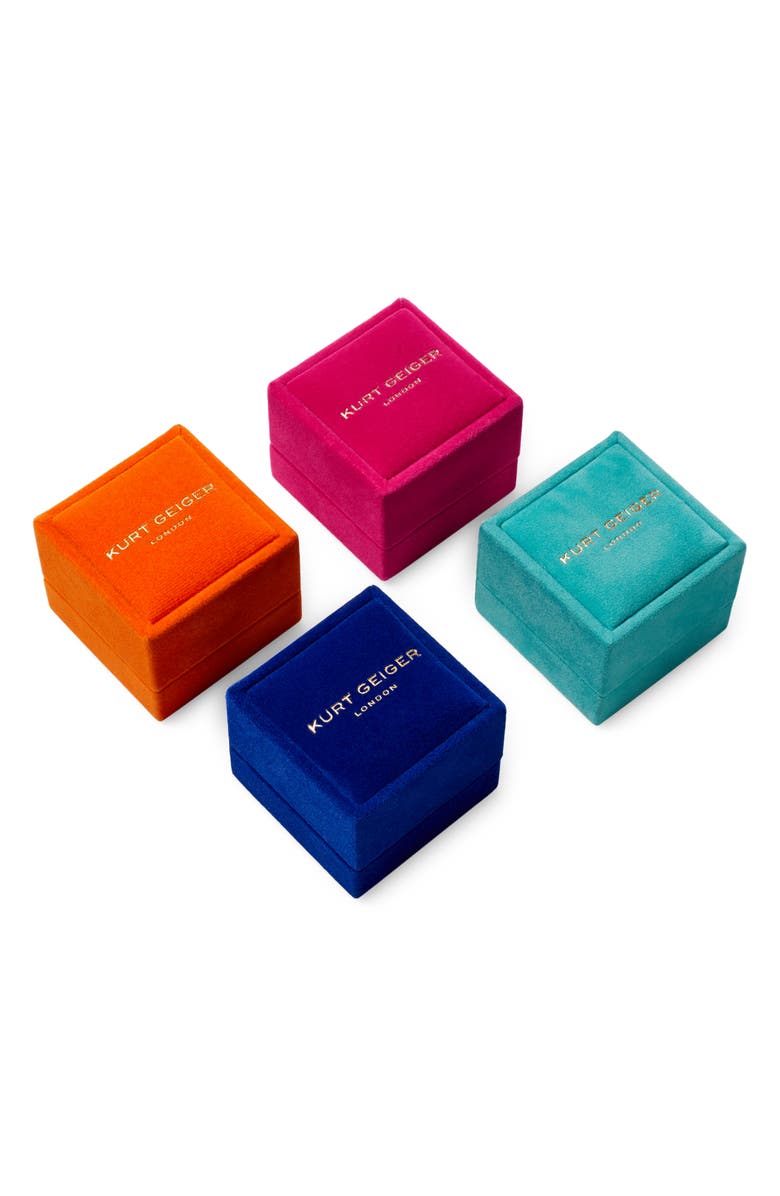 Kurt Geiger London Daisy Crystal Cocktail Ring, Alternate, color,