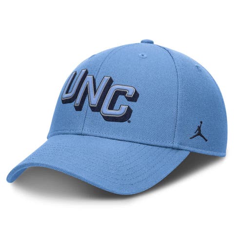 Men's Jordan Brand Carolina Blue North Carolina Tar Heels Slanted Primetime Rise Performance Adjustable Hat