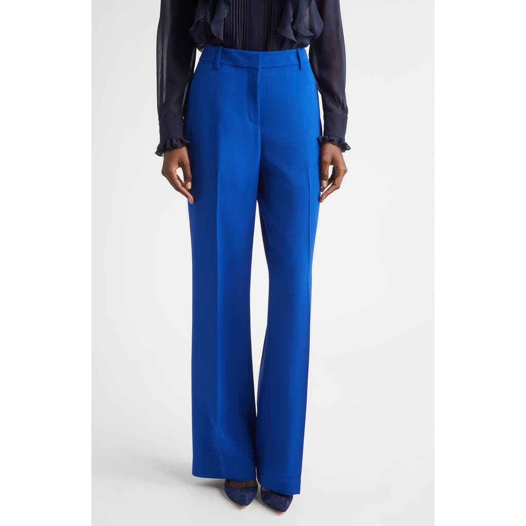 Lafayette 148 Responsible Finesse Crepe Gates Pant In Blue