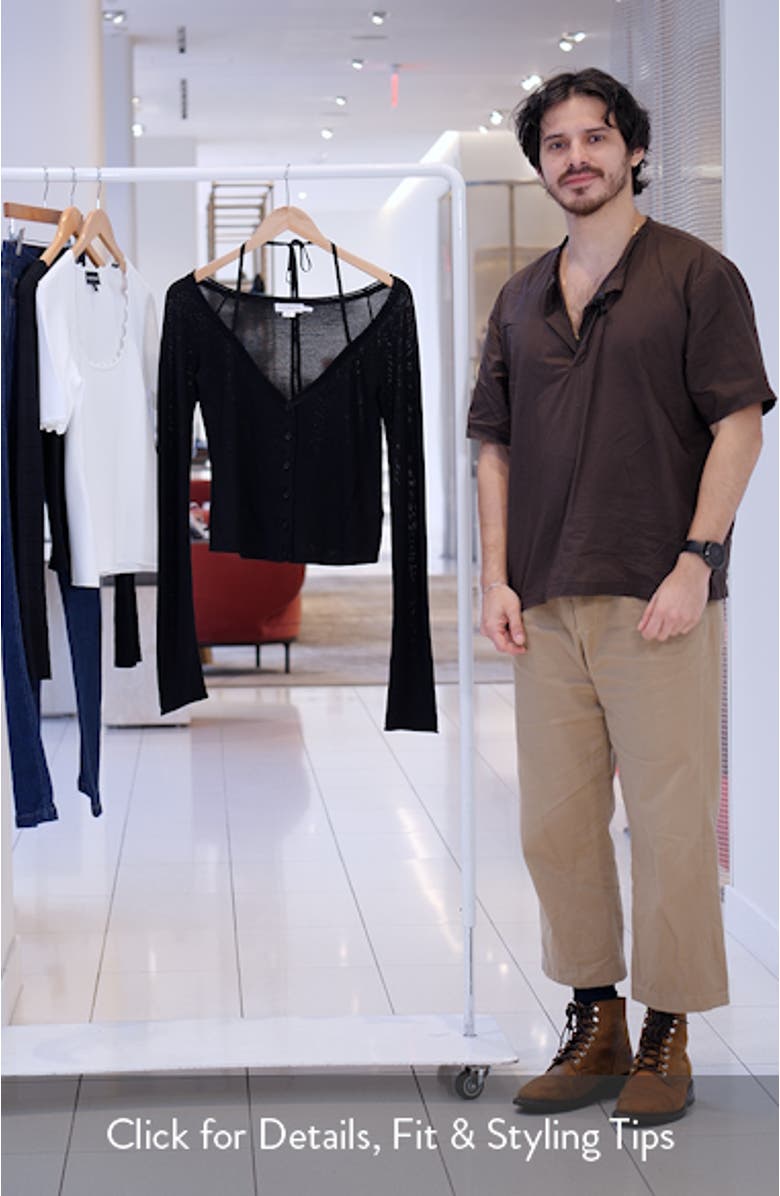 Rib Off the Shoulder Top, sales video thumbnail