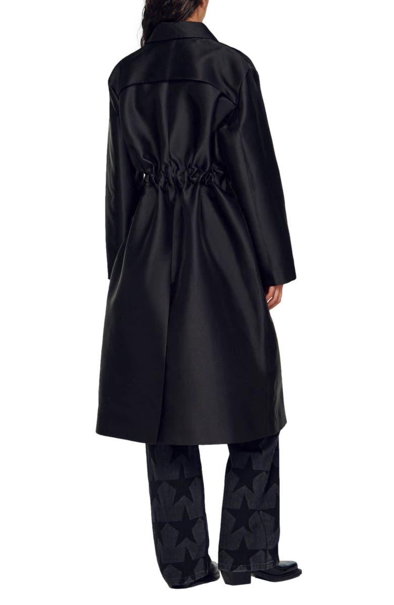 SANDRO Trench Coat, Alternate, color, 