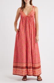 Free People Sorrento Stroll Print Maxi Dress