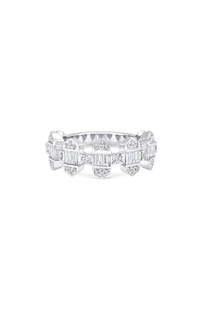 Sara Weinstock Taj Vertical Setting Half Eternity Ring, Main, color, 