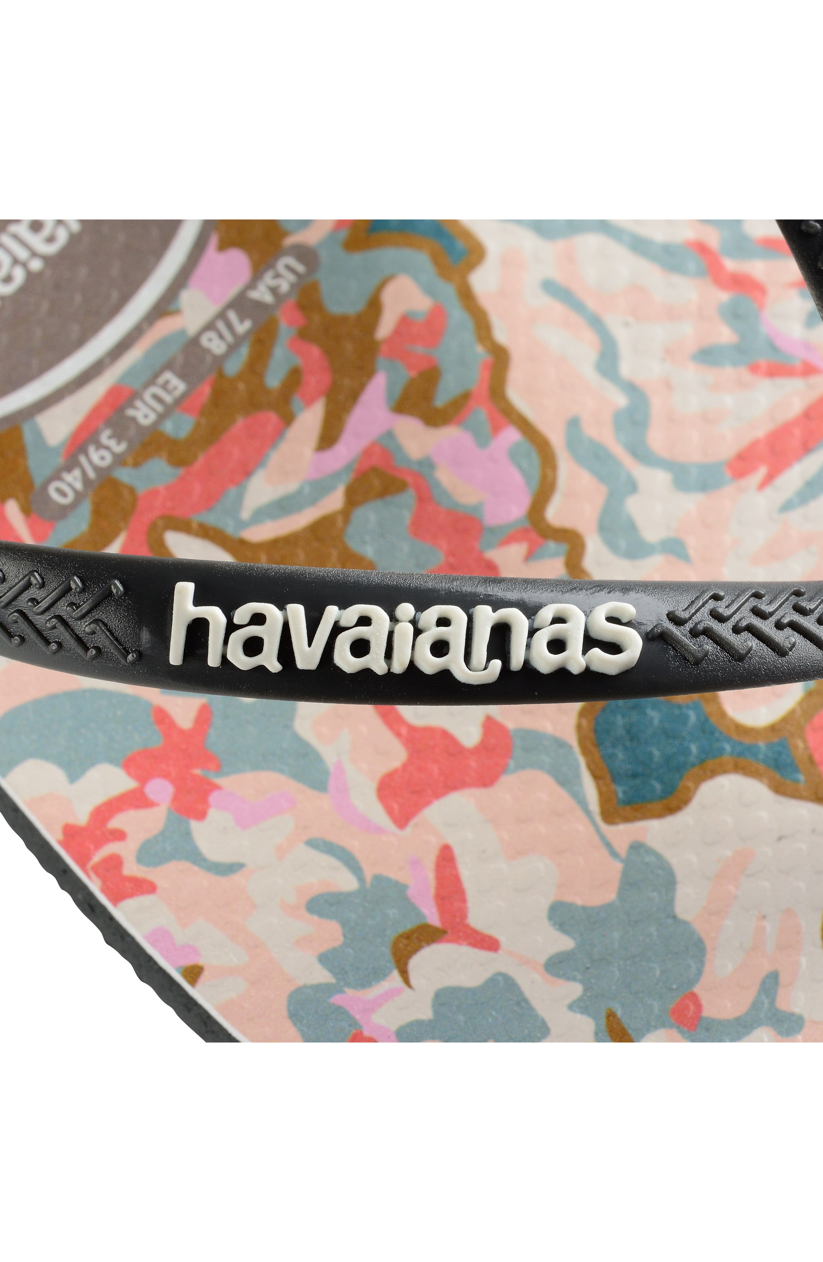 Havaianas Slim Petals Flip Flop, Alternate, color, 
