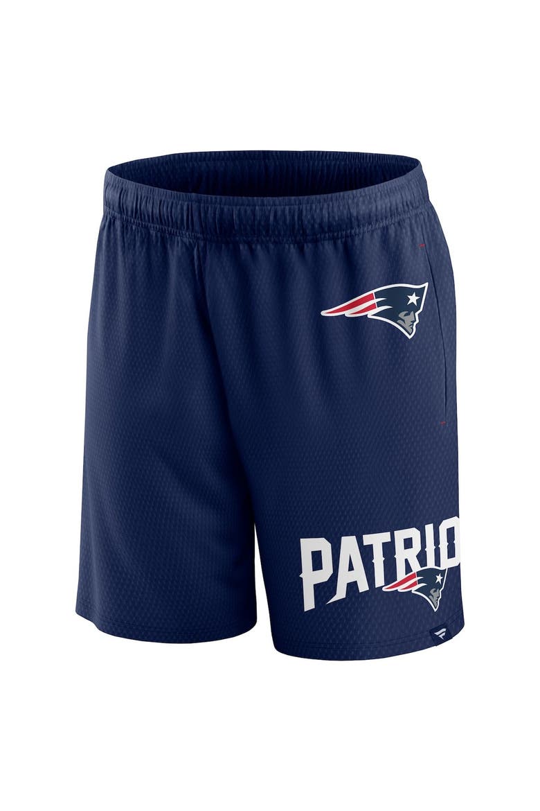 Men's Fanatics Branded Navy New England Patriots Clincher Shorts, Alternate, color, Navy