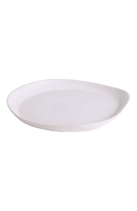 Stoneware Round Serving Platter