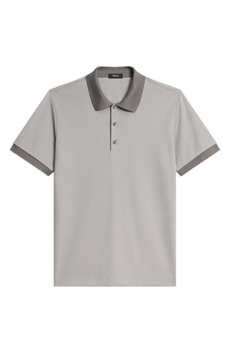 Theory Geometric Jacquard Polo, Alternate, color, Morel Multi