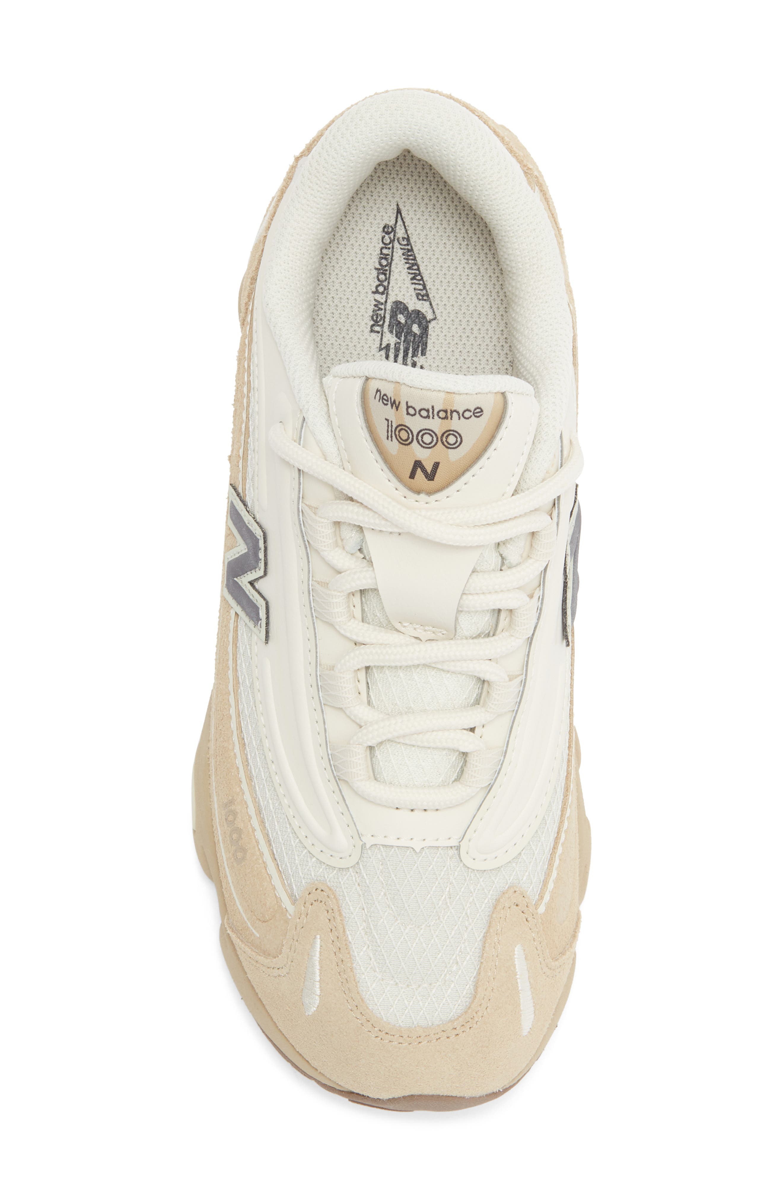 New Balance Kids' 1000 Sneaker, Alternate, color, Parchment/ Angora