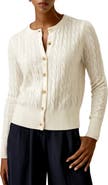 Lilysilk Women's Baby Cashmere Cable-Knit Cardigan