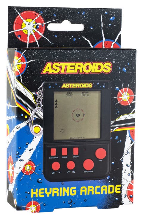 Asteroids Key Ring Arcade