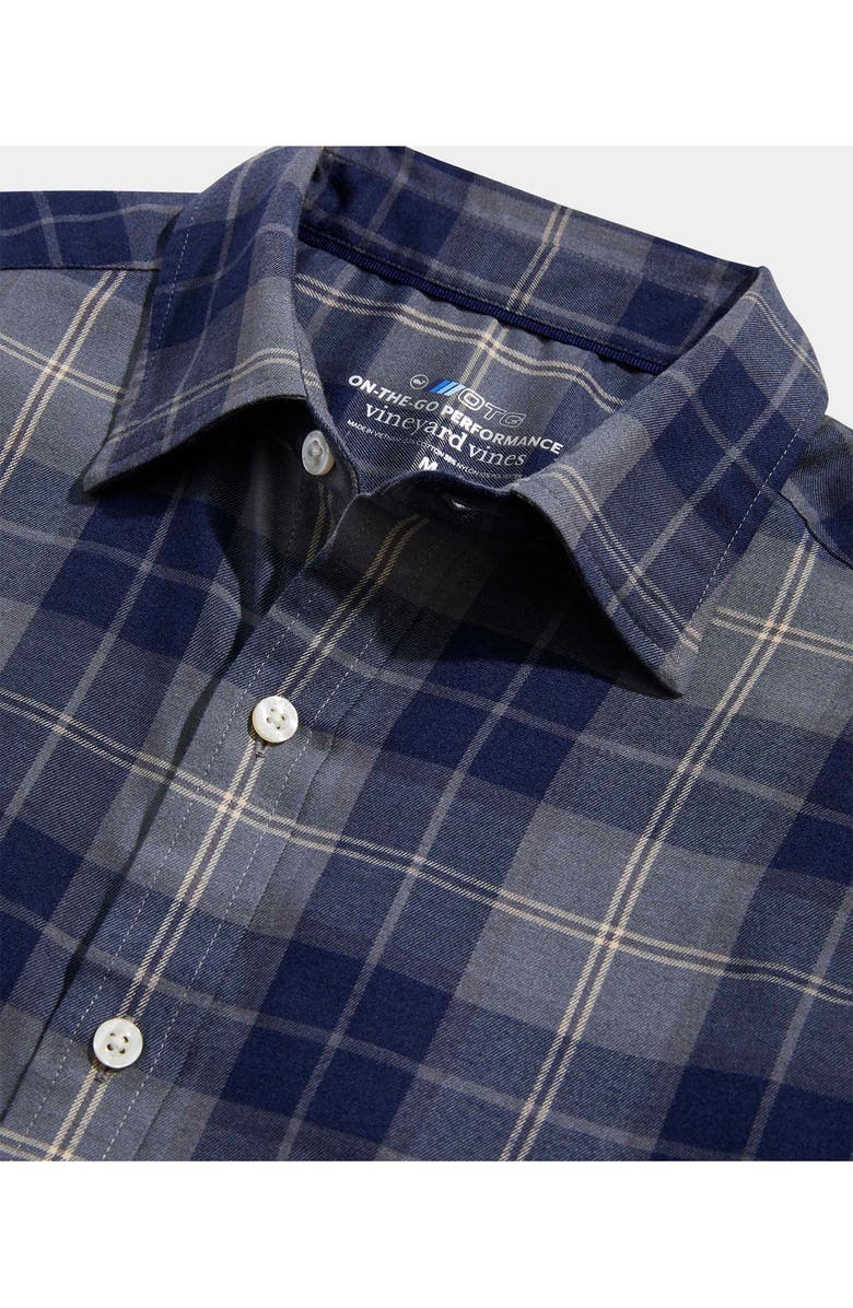 vineyard vines Plaid Brushed Twill Button-Up Shirt, Alternate, color,