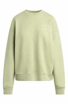 Collegiate Oversize Cotton Blend Sweatshirt