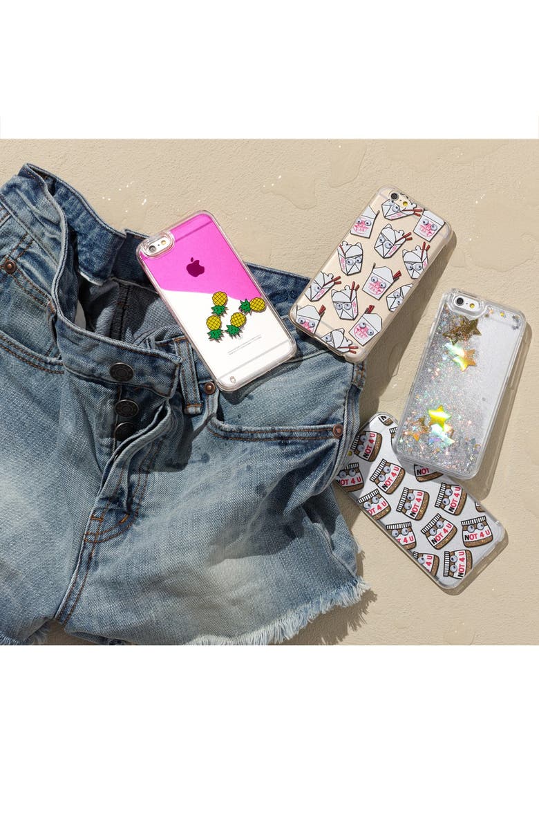 Skinnydip Pineapple Charm iPhone 6/6s Case, Alternate, color,