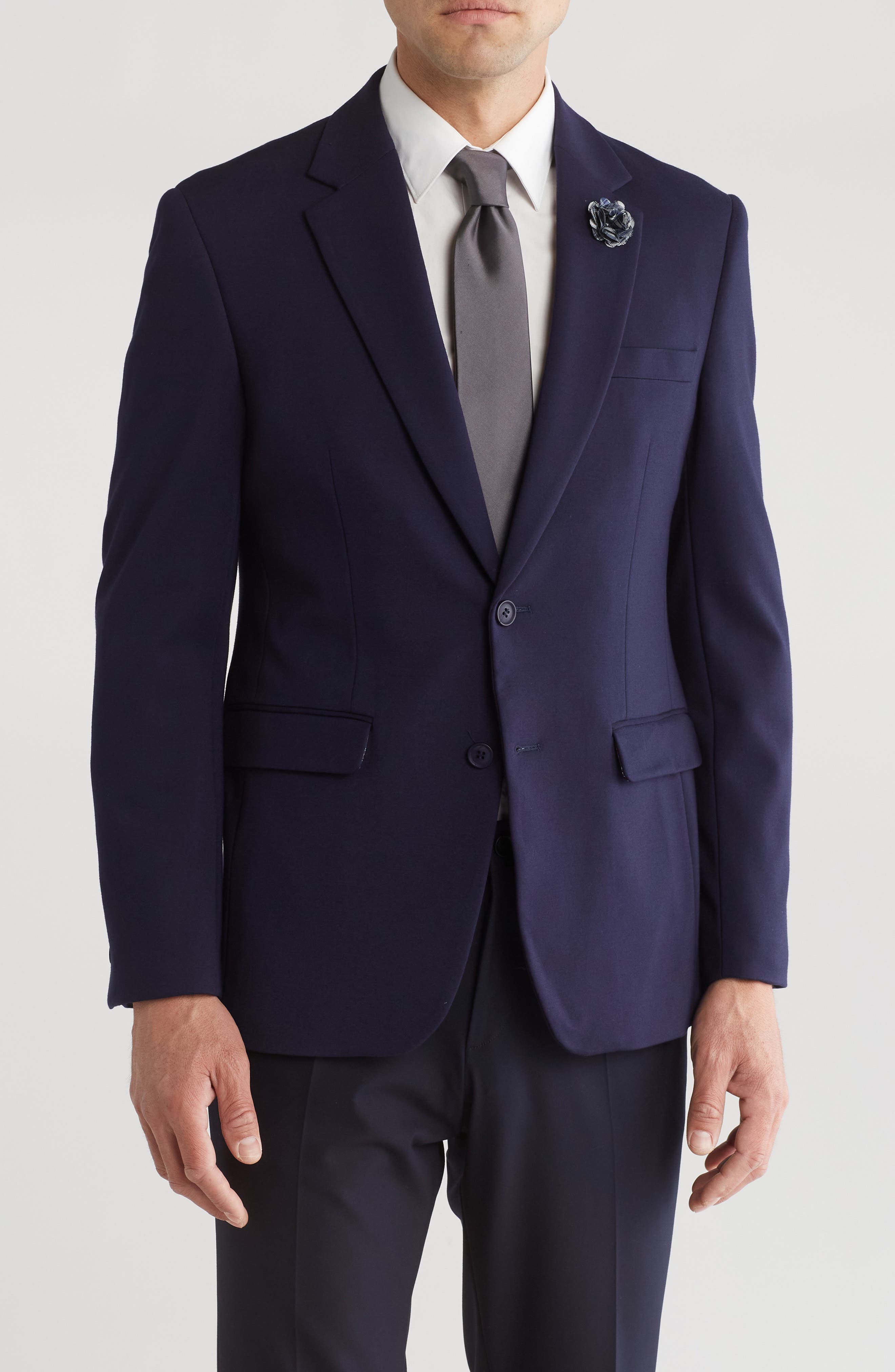 Slim Fit Sport Coat - image 5