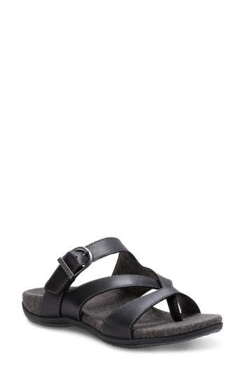 Eastland Bar Harbour Sandal In Black